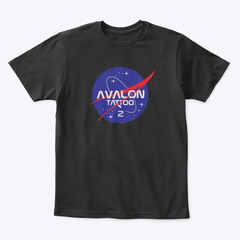 Avalon Tattoo 2 space exploration shirt